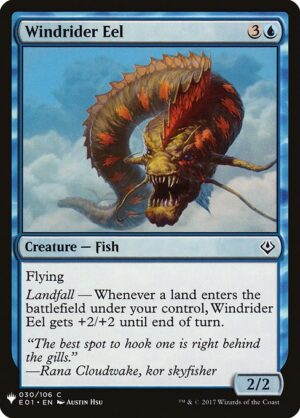 Windrider Eel<br /><span class="collector-number">Collector No. E01-30</span>