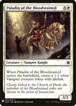 Paladin of the Bloodstained<br /><span class="collector-number">Collector No. XLN-25</span>