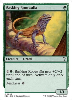 Basking Rootwalla<br /><span class="collector-number">Collector No. 65</span>