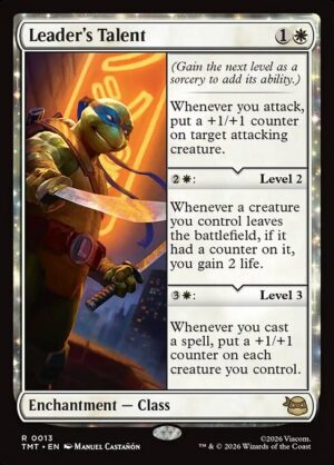 Leader's Talent - Foil<br /><span class="collector-number">Collector No. 13</span>