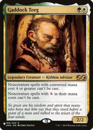 Gaddock Teeg<br /><span class="collector-number">Collector No. UMA-199</span>