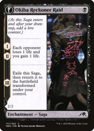 Okiba Reckoner Raid // Nezumi Road Captain - Foil<br /><span class="collector-number">Collector No. </span>