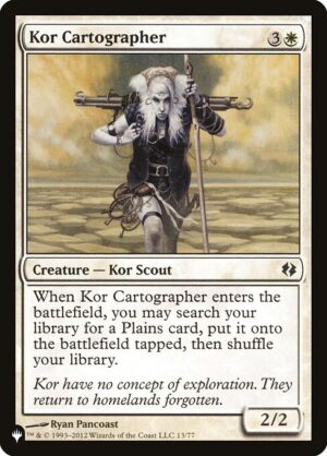 Kor Cartographer<br /><span class="collector-number">Collector No. DDI-13</span>