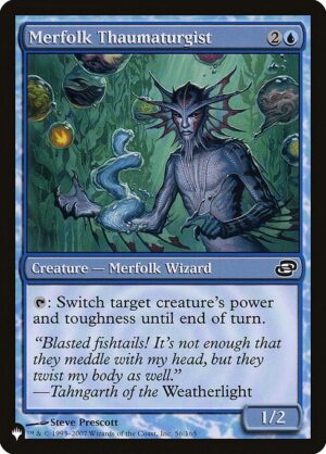 Merfolk Thaumaturgist<br /><span class="collector-number">Collector No. PLC-56</span>