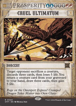 Cruel Ultimatum<br /><span class="collector-number">Collector No. 40</span>