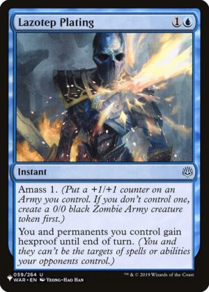 Lazotep Plating<br /><span class="collector-number">Collector No. WAR-59</span>