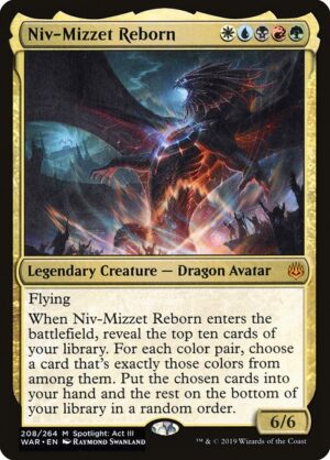 Niv-Mizzet Reborn<br /><span class="collector-number">Collector No. 208</span>