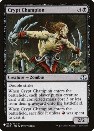 Crypt Champion<br /><span class="collector-number">Collector No. GK2-53</span>