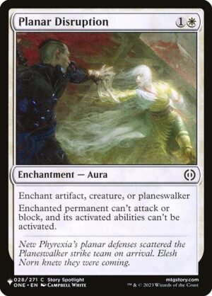 Planar Disruption<br /><span class="collector-number">Collector No. ONE-28</span>