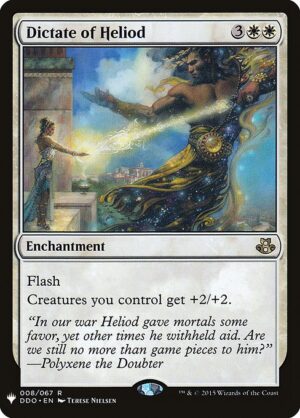 Dictate of Heliod<br /><span class="collector-number">Collector No. DDO-8</span>