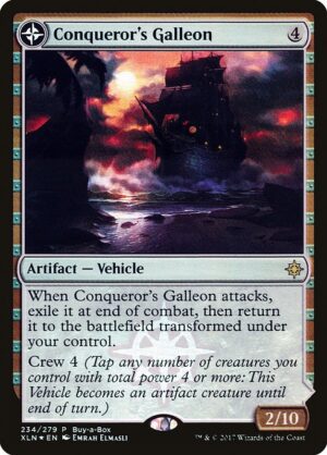 Conqueror's Galleon // Conqueror's Foothold - Foil<br /><span class="collector-number">Collector No. 234</span>