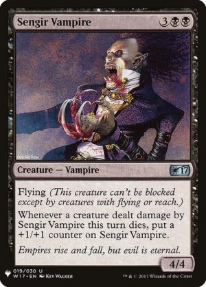 Sengir Vampire<br /><span class="collector-number">Collector No. W17-19</span>