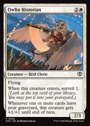 Owlin Historian<br /><span class="collector-number">Collector No. 24</span>