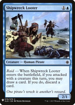 Shipwreck Looter<br /><span class="collector-number">Collector No. XLN-76</span>