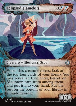 Eclipsed Flamekin - Foil<br /><span class="collector-number">Collector No. 337</span>