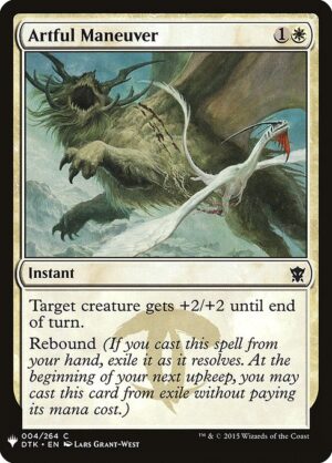 Artful Maneuver<br /><span class="collector-number">Collector No. DTK-4</span>