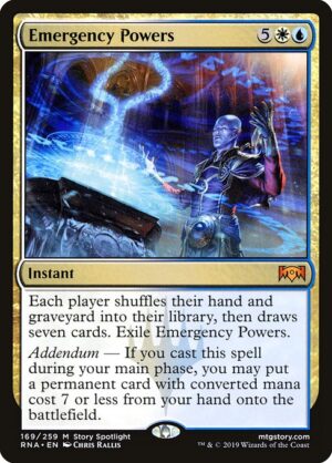 Emergency Powers<br /><span class="collector-number">Collector No. 169</span>