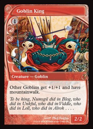 Goblin King<br /><span class="collector-number">Collector No. 191</span>