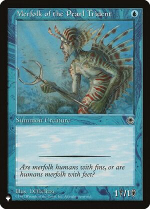 Merfolk of the Pearl Trident<br /><span class="collector-number">Collector No. POR-60</span>