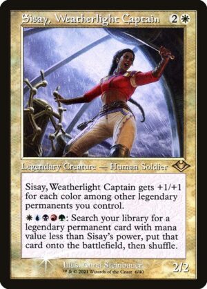 Sisay, Weatherlight Captain - Foil<br /><span class="collector-number">Collector No. 6</span>