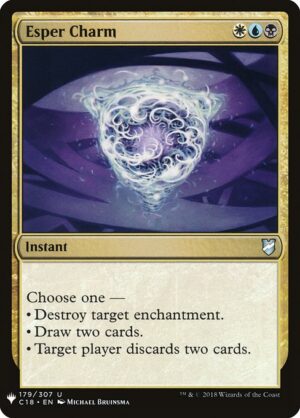 Esper Charm<br /><span class="collector-number">Collector No. C18-179</span>