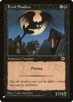 Feral Shadow<br /><span class="collector-number">Collector No. POR-93</span>