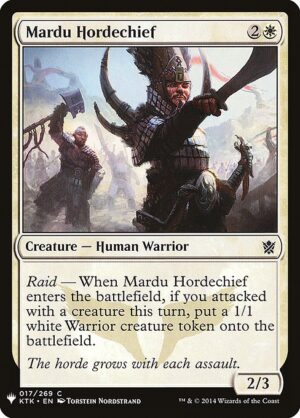 Mardu Hordechief<br /><span class="collector-number">Collector No. KTK-17</span>