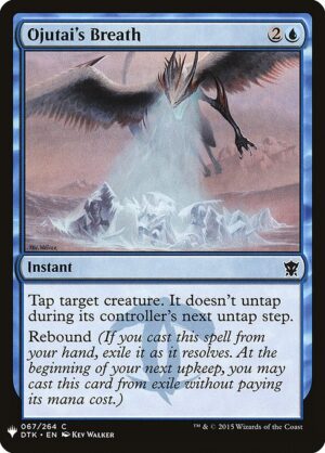 Ojutai's Breath<br /><span class="collector-number">Collector No. DTK-67</span>