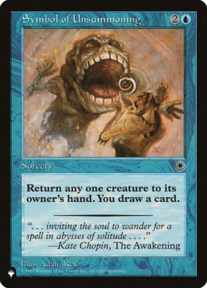 Symbol of Unsummoning<br /><span class="collector-number">Collector No. POR-70</span>