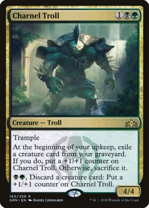 Charnel Troll<br /><span class="collector-number">Collector No. 160</span>