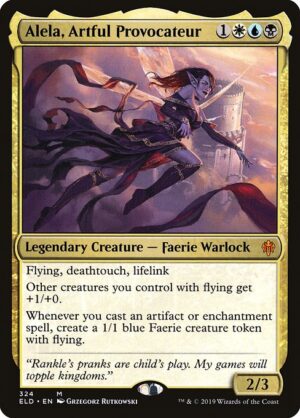 Alela, Artful Provocateur - Foil<br /><span class="collector-number">Collector No. 324</span>