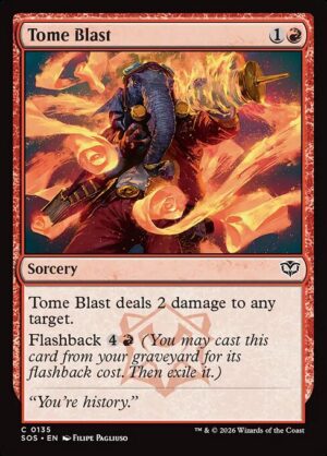 Tome Blast<br /><span class="collector-number">Collector No. 135</span>