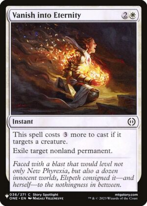 Vanish into Eternity<br /><span class="collector-number">Collector No. ONE-36</span>