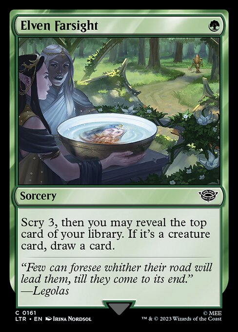 Elven Farsight - Foil<br /><span class="collector-number">Collector No. 161</span>