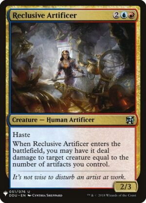 Reclusive Artificer<br /><span class="collector-number">Collector No. DDU-51</span>