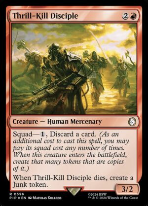 Thrill-Kill Disciple Surge - Foil<br /><span class="collector-number">Collector No. 596</span>