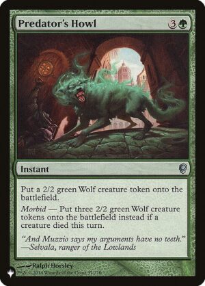 Predator's Howl<br /><span class="collector-number">Collector No. CNS-37</span>