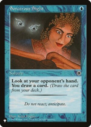 Sorcerous Sight<br /><span class="collector-number">Collector No. POR-68</span>