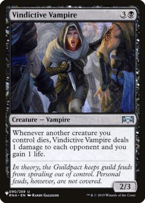 Vindictive Vampire<br /><span class="collector-number">Collector No. RNA-90</span>