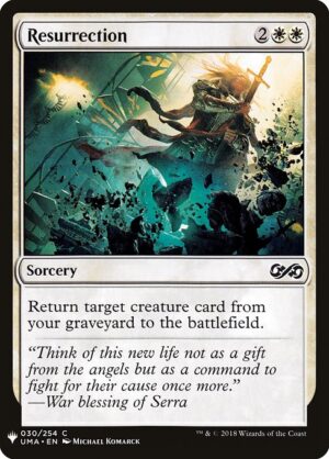 Resurrection<br /><span class="collector-number">Collector No. UMA-30</span>