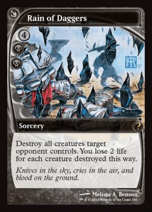 Rain of Daggers<br /><span class="collector-number">Collector No. 186</span>