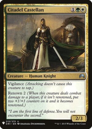 Citadel Castellan<br /><span class="collector-number">Collector No. ORI-213</span>