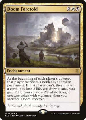 Doom Foretold<br /><span class="collector-number">Collector No. 187p</span>