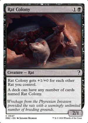 Rat Colony<br /><span class="collector-number">Collector No. 47</span>