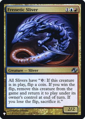 Frenetic Sliver<br /><span class="collector-number">Collector No. PLC-157</span>