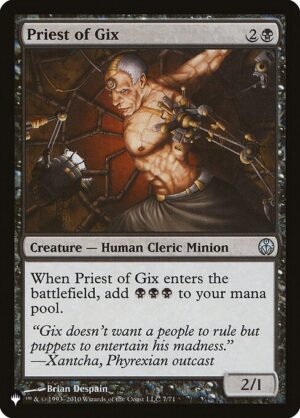 Priest of Gix<br /><span class="collector-number">Collector No. DDE-7</span>