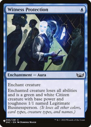 Witness Protection<br /><span class="collector-number">Collector No. SNC-66</span>