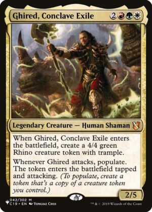 Ghired, Conclave Exile<br /><span class="collector-number">Collector No. C19-42</span>