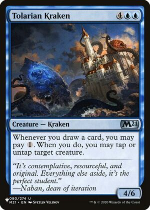 Tolarian Kraken<br /><span class="collector-number">Collector No. M21-80</span>