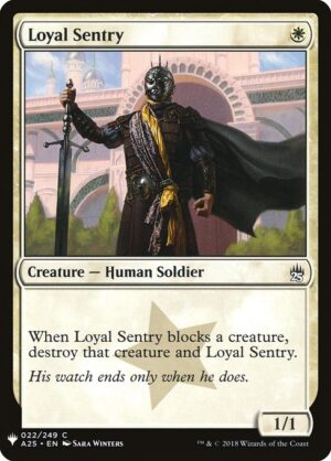 Loyal Sentry<br /><span class="collector-number">Collector No. A25-22</span>